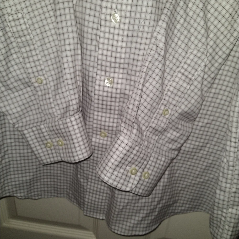 Jos. A. Bank Signature Collection Long Sleeve Cotton Button Up Shirt Men's sz XL - Picture 6 of 6